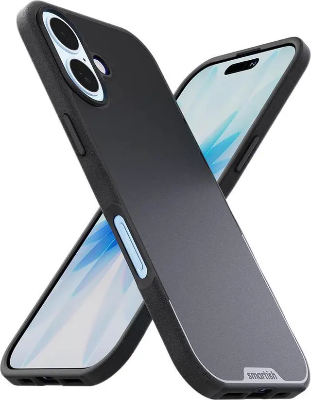 Main image of ? iPhone 17 MagSafe Case - Gripmunk Magnetic Slim Case [Lightweight + Protective] Thin Grip Cover with Microfiber Lining for  iPhone 17 - Black Tie Affair