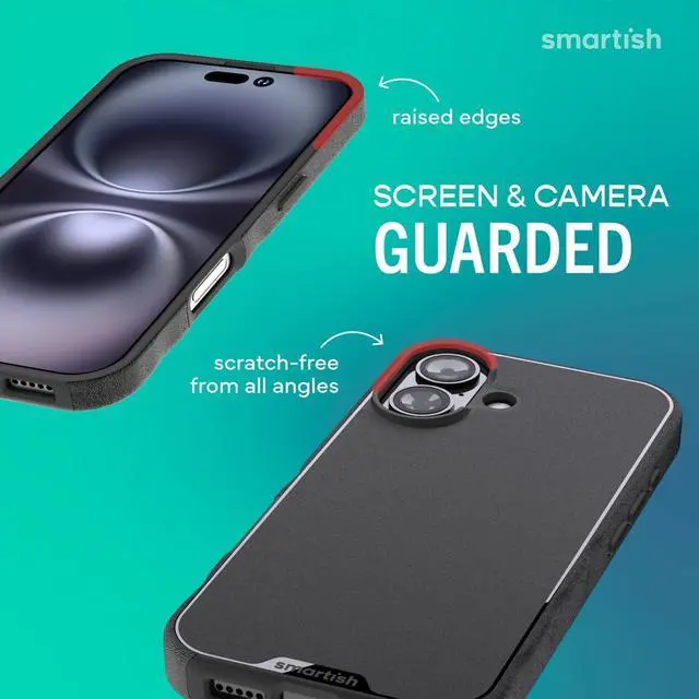 Alt view image 6 of 7 - ? iPhone 17 MagSafe Case - Gripmunk Magnetic Slim Case [Lightweight + Protective] Thin Grip Cover with Microfiber Lining for  iPhone 17 - Black Tie Affair