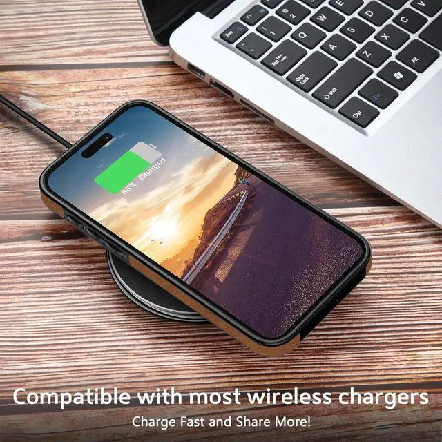 Alt view image 7 of 7 - Designed for iPhone 17 Case Luxury Elegant PU Leather Classic Full Body Protective Men Women Phone Cases Soft Back Cover for iPhone 17 6.3 inch 2025 Brown