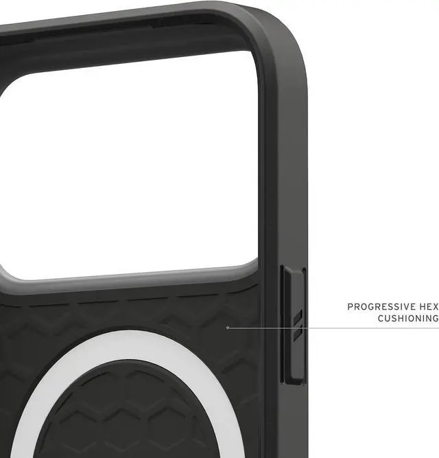 Alt view image 6 of 7 - UAG Designed for iPhone 17 Pro Max Case Civilian - Compatible with MagSafe Military Grade Protective Cover Black