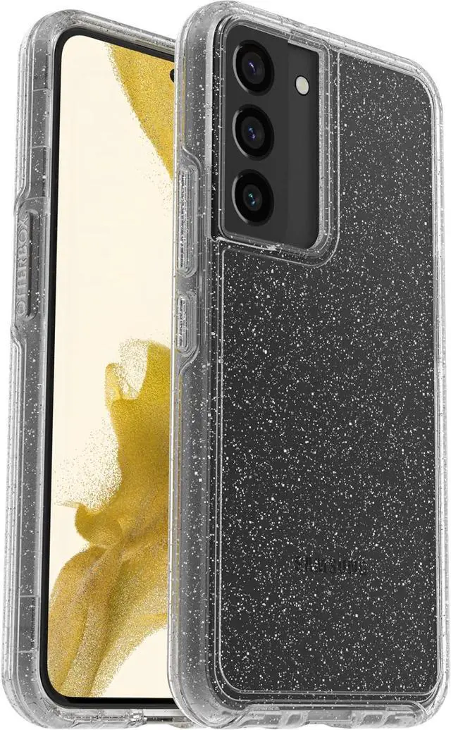 Main image of Galaxy S22 Symmetry Series Case - STARDUST (GLITTER/CLEAR) Ultra-Sleek Wireless Charging Compatible Raised Edges Protect Camera & Screen