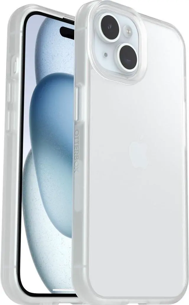 Alt view image 5 of 6 - iPhone 16e & iPhone 16e & 15 Prefix Series Case - Clear Ultra-Thin Pocket-Friendly Raised Edges Protect Camera & Screen Wireless Charging Compatible