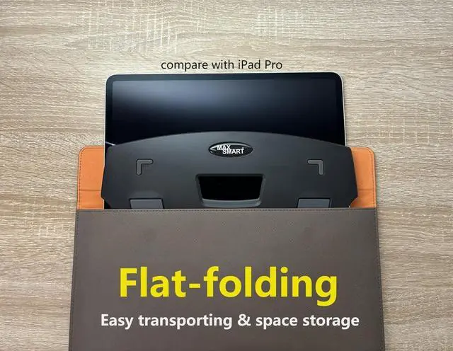 Alt view image 4 of 6 - Tablet Drawing Stand Digital Drawing Pad Stand Foldable Adjustable for 9 to 16 Inches Graphics Drawing Monitors Art Tablets