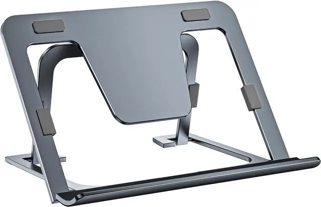 Main image of Tablet Stand Adjustable & Foldable Slim Portable Aluminum Tablet Holder for Desk Compatible with iPad Pro/Air/Mini  Tab Surface Pro Kindle Fire (7-13) (Gray)