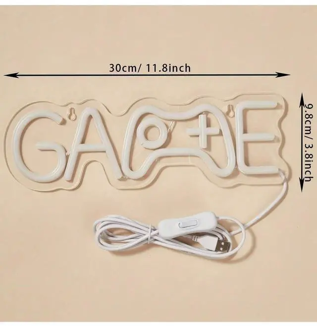 Alt view image 4 of 5 - AYDCNQ 1PC Backboard Led Neon Light Mother's Day Home Decor Man Cave Game Neon Powered By USB 5V