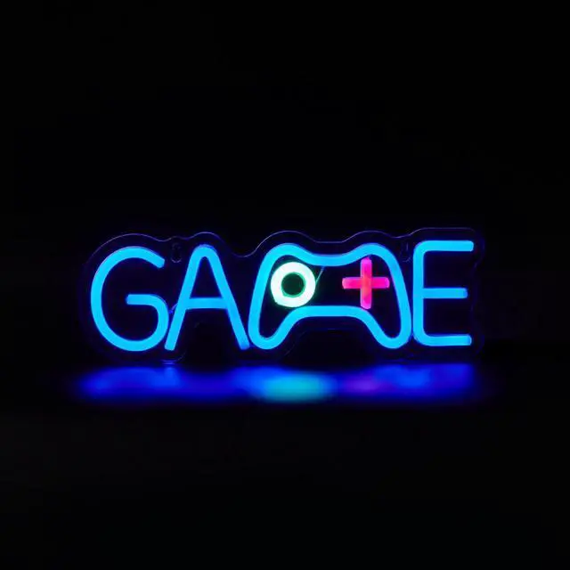 Alt view image 5 of 5 - AYDCNQ 1PC Backboard Led Neon Light Mother's Day Home Decor Man Cave Game Neon Powered By USB 5V