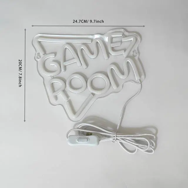 Alt view image 4 of 5 - AYDCNQ 1PC Backboard Led Neon Light Game Room Mother's Day Powered By USB 5V