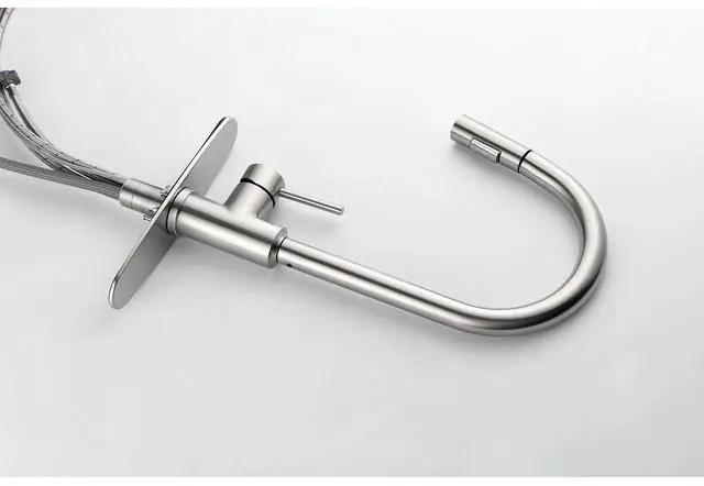 Alt view image 2 of 7 - Kitchen Faucet with Pull Down Sprayer