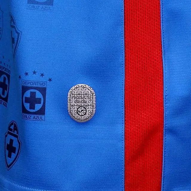 Alt view image 6 of 7 - Joma mens Cruz Azul Men's Home Jersey