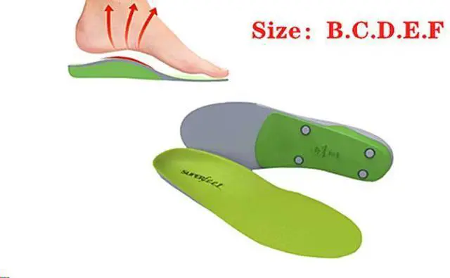Main image of Superfeet All-Purpose Support High Arch Insoles (Green) - Trim-To-Fit Orthotic Shoe Inserts - Professional Grade - Men 7.5-9 / Women 8.5-10