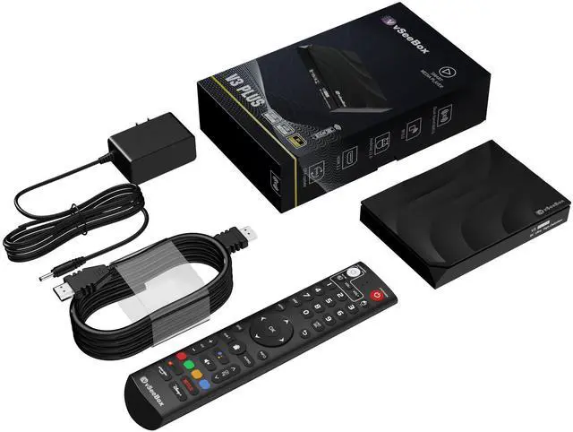 Alt view image 7 of 12 - VseeBOX V3 Plus Version Voice Control, 8K HDMI&Ethernet Cable, Android 11, 4GB RAM, 64GB Storage , (Easy Setup, Lifetime Tech Support)