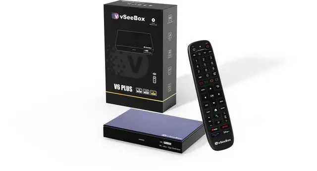 Alt view image 6 of 7 - vSeeBox V6 Plus 2026 Android 14.0 TV Box | Amlogic 905Y5 | 4GB+64GB | Voice Remo Limited release