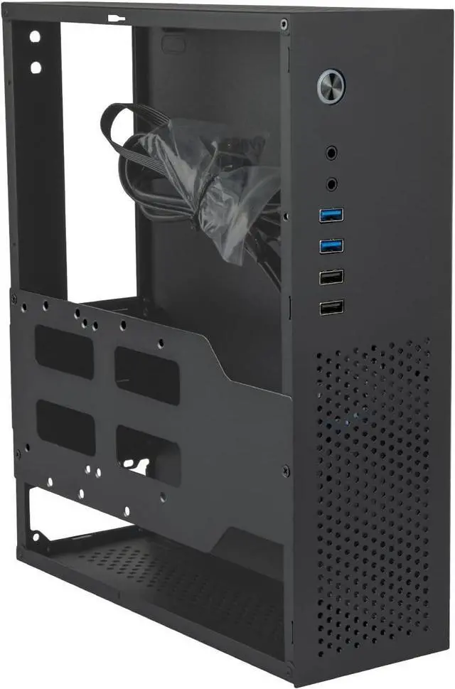 Alt view image 4 of 5 - Micro ATX Case PC Case: MATX Case DTX Mini PC ITX Desktop Computer Case Support Micro ATX MATX DTX ITX Mini PC