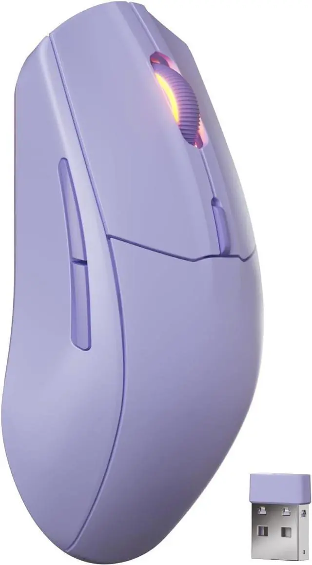 Main image of Rival 3 Wireless Gen 2 Gaming Mouse  2.4GHz and Bluetooth  18000 DPI TrueMove Air Optical Sensor  60 Million Click Durability  Light-Weight  100% PTFE Feet  Lavender