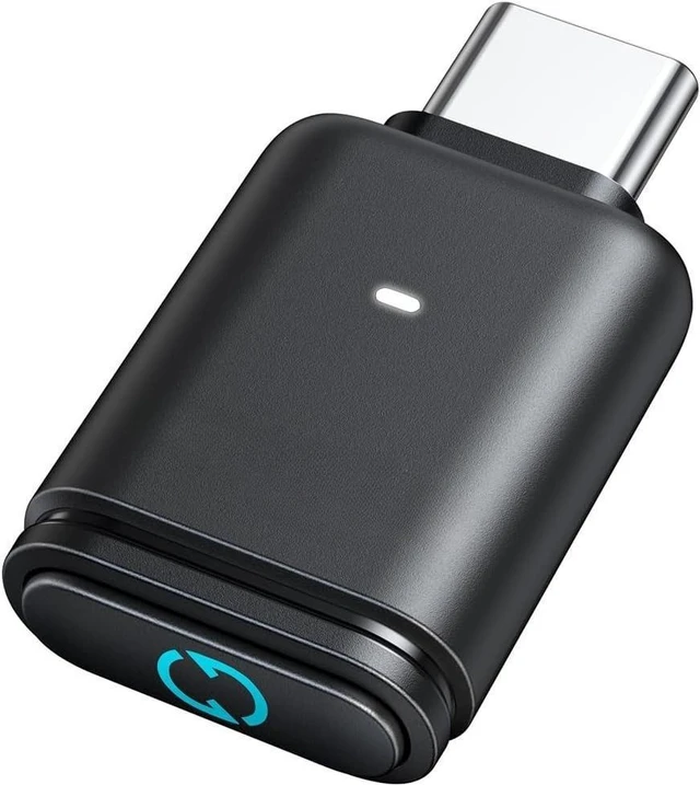Main image of USB-C Bluetooth Adapter for PS5, Bluetooth 5.3 Audio Adapter with APTX Low Latency & aptX-Adaptive, Wireless Audio Transmitter to Connect Wireless Headphones & Earbuds