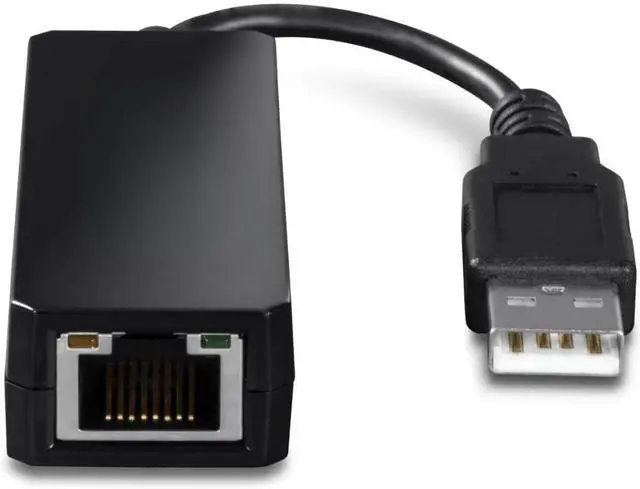 Main image of USB 2.0 to Fast Ethernet Adapter, Supports Windows and Mac OS, ASIX AX88772A Chipset, Backwards Compatible with USB 1.0 and 1.0, Full Duplex 200 Mbps Ethernet Speeds, Black, TU2-ET100