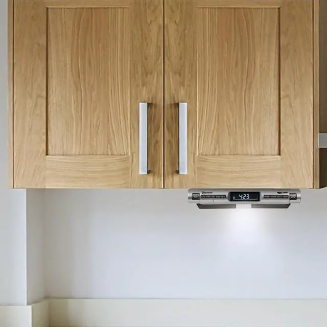 Alt view image 2 of 3 - SMPS-628 Under-Cabinet Universal Bluetooth Music System