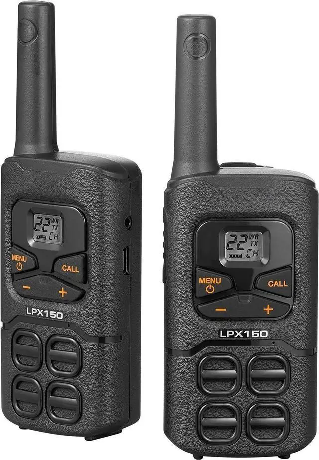 Alt view image 2 of 5 - for LPX150 Walkie Talkie Radio - Reliable Quality, Rugged Design, 0.5W Power for 20 Miles of Range, Two Way Radios Equipped for Wherever Life Takes You (2 Pack)