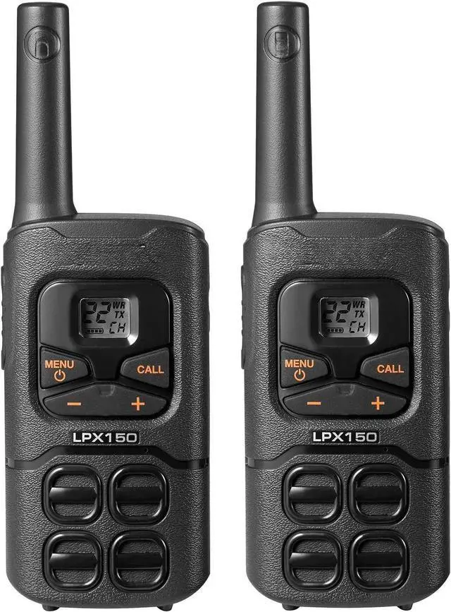 Alt view image 3 of 5 - for LPX150 Walkie Talkie Radio - Reliable Quality, Rugged Design, 0.5W Power for 20 Miles of Range, Two Way Radios Equipped for Wherever Life Takes You (2 Pack)