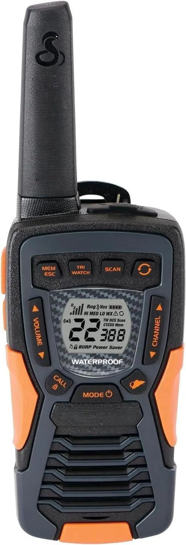 Main image of ACXT1037R FLT Floating Walkie Talkie - Waterproof, Rechargeable, Long Range up to 37-Mile Two Way Radio with NOAA Weather Alert & VOX, (1 Pack)