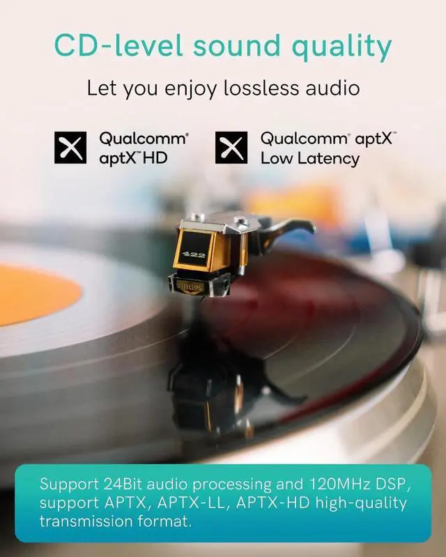 Alt view image 7 of 7 - Bluetooth 5.0 aptX-HD Car Adapter Compatible for Audi MMI 3G AMI Music Interface,Audi Symphony,Audi Concert,Mercedes Media Interface and Volkswagen MDI Connector(A1-3000A)