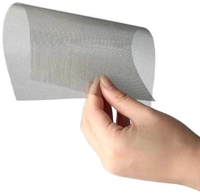 Alt view image 5 of 5 - Stainless Steel Wire Mesh Sturdy Metal Mesh Sheets No Rust Mesh Screen Completely Welded Mesh Heat Resisting Wire Mesh for DIY Projects
