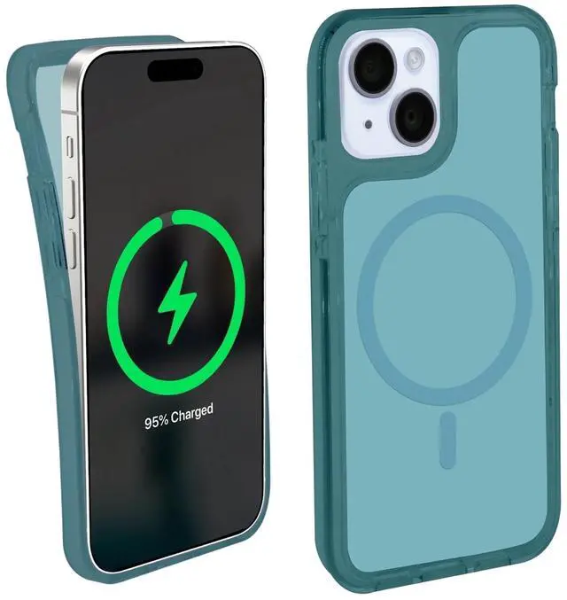 Main image of iHome Magnetic Velo Phone Case for iPhone 16 Plus/15 Plus/14 Plus/15 Pro Max/14 Pro Max/13 Pro Max/12 Pro Max, Dark Blue