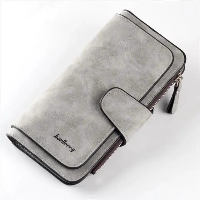 Main image of Pinkdeer Women's Design Lady Fashion Casual Trifold Wallet, Gray