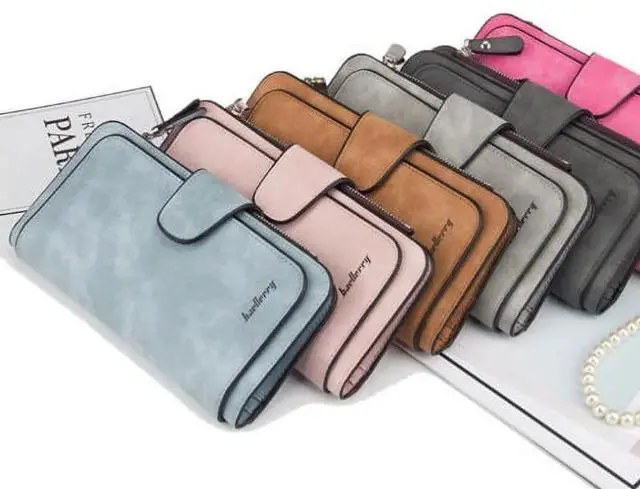 Alt view image 3 of 4 - Pinkdeer Women's Design Lady Fashion Casual Trifold Wallet, Gray