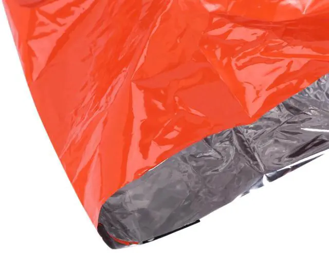 Alt view image 5 of 7 - 4-Pack Emergency Sleeping Bag Thermal Waterproof Survival Blanket for Outdoor Camping Hiking