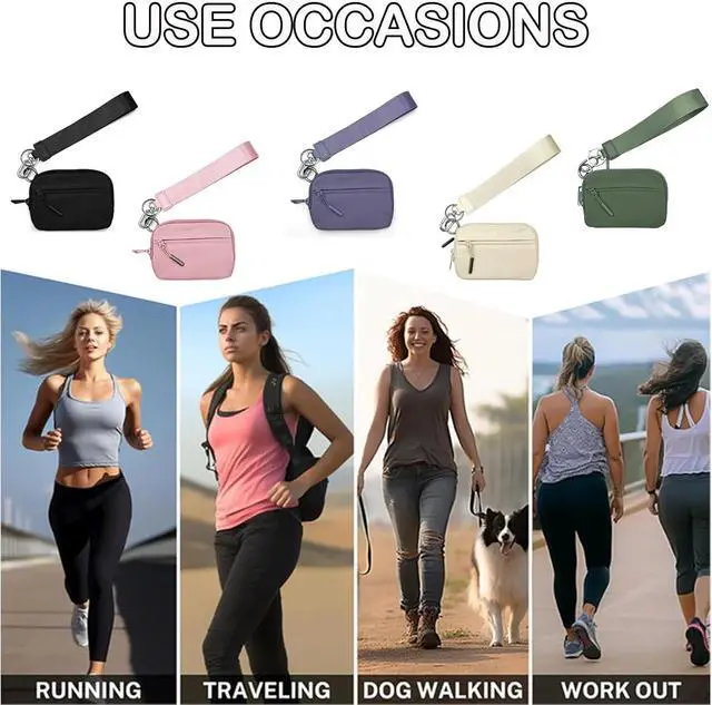Alt view image 4 of 7 - Tingzi The Iris' Wallet 2nd Gen, Iris Pouch Wristlet, Wristlet Wallets for Women, Zippered Card Case With Id Window/Hand strap