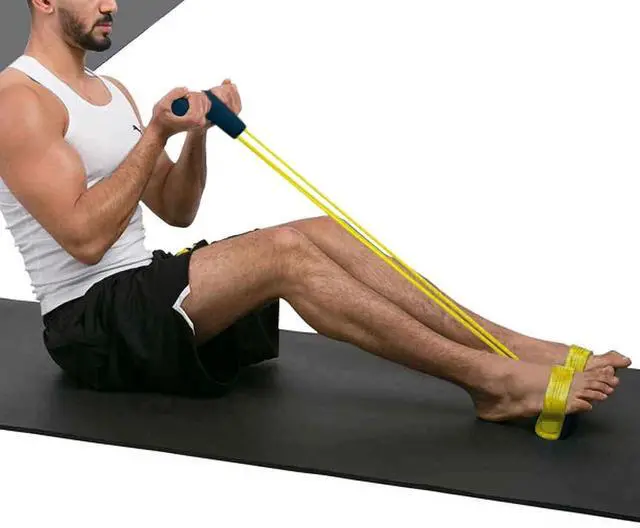 Alt view image 5 of 7 - TuseyRxln Resistance training, leg trainer, yoga fitness, sit-up gym equipment