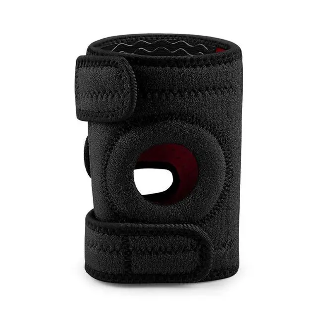 Alt view image 5 of 7 - Deyuer 1Pc Youth Kids Knee Brace Patella Stabilizer with Adjustable Fastener Tape Soft Non-Slip Design Knee Support Strap Royal Blue