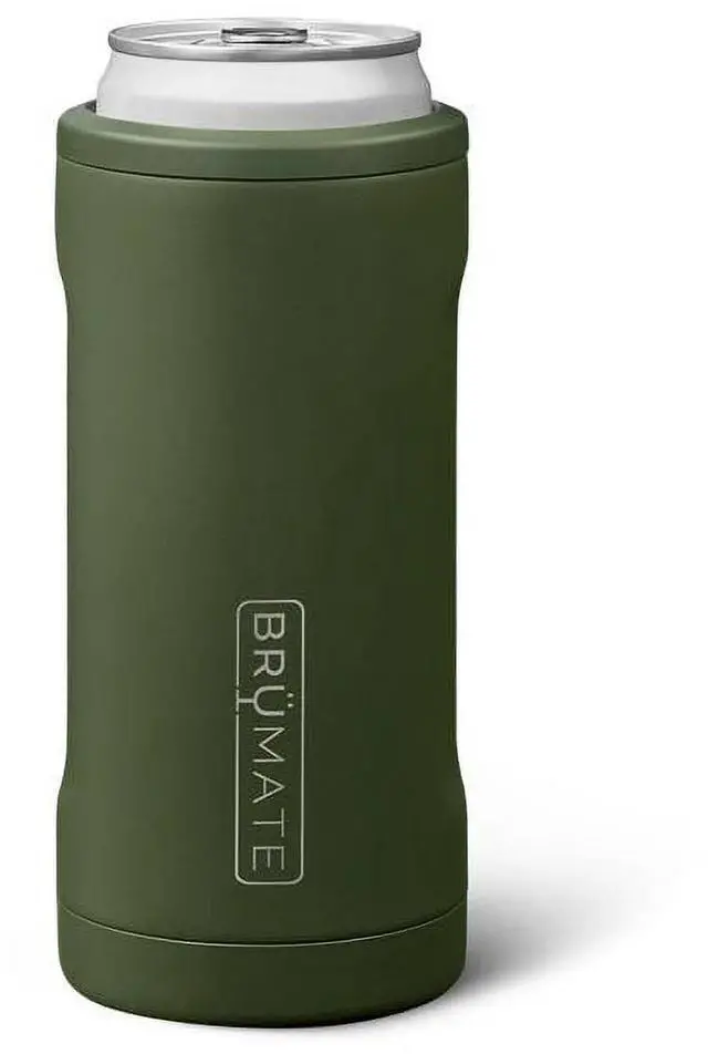 Alt view image 3 of 7 - Hopsulator Slim Insulated Can Cooler | 12oz Slim Cans | Skinny Can Stainless Steel Drink Holder