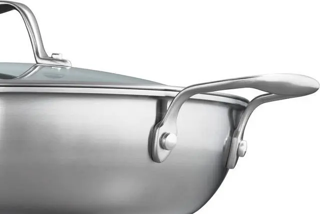 Alt view image 5 of 5 - ZWILLING Spirit 3-ply 4-qt Ceramic Nonstick Braiser, Stainless Steel