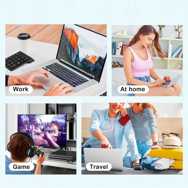 Alt view image 7 of 7 - Slim 65W Laptop charger for HP envy x360,spectre x360 13-4193nr 15-ap001nx 15t-ap000,ProBook X360 11 450 650 640 G1 G2 G3 G4 G5 G6 G7,EliteBook Pavilion Stream X360 Blue Tip Power Supply Cord