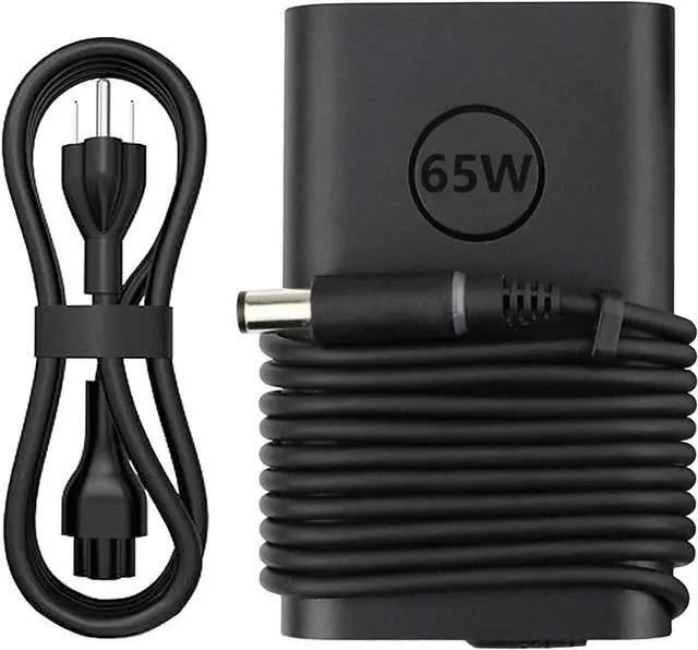 Main image of 65W Laptop Charger Fit for Dell Latitude 5290 5400 5490 5590 7290 7480 7490 E5440 E5470 E6540 E7440 E7450 E7250 E6440 E6430 LA65NM130 19.5V 3.34A 7.4 * 5.0mm Tip AC Adapter Power Cord