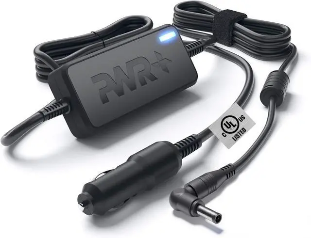 Main image of CAR Charger for Dell Latitude Laptop: Compatible with 7480 E5450 E5470 E5570 E6400 E6410 E6420 E6430 E7440 E7450 E7470 5480 5580 D630 D09RM 28F6C H536T ADP-90ND CD90V190-00 Replacement