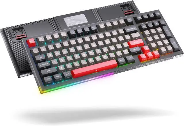 Main image of KEMOVE K98 Wireless Gaming Mechanical Keyboard with BT5.0/2.4G/Type-C,RGB Backlight,98 Keys Hot-Swappable,4000mAh Massive Battery,Software Support,Diamond Silence Red Switch