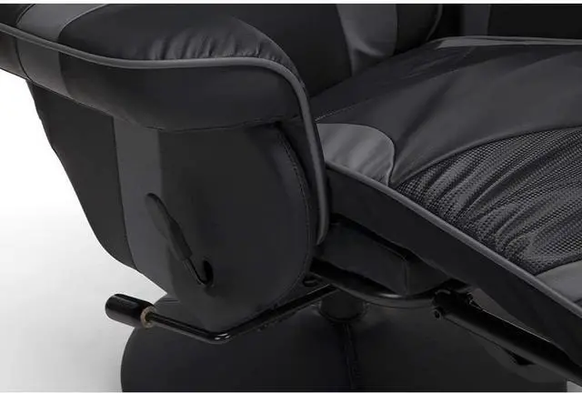 Alt view image 4 of 7 - RESPAWN 900 Racing Style Gaming Recliner, Reclining Gaming Chair, in Gray RSP 900 GRY