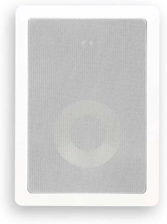 Alt view image 4 of 7 - Micca M-6S 2-Way in-Wall Speaker, 7.3"(W) by 10.7"(H) Cutout, Home Theater, Whole House Audio, Indoor or Covered Outdoor, 6.5" Woofer, 1" Tweeter, White, Paintable, Each