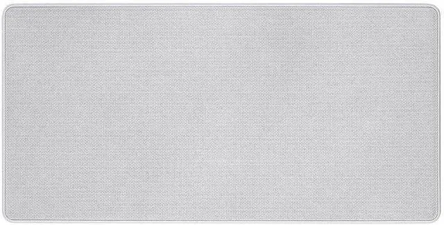 Alt view image 2 of 6 - Monoprice 2-Way Carbon Fiber In-Wall Center Channel Speaker - Dual 5.25 Inch (Single) Easy Install For Home Theater - Alpha Series,Off-White