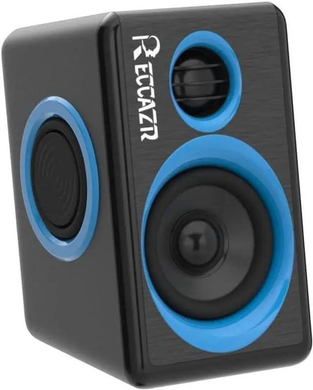 Alt view image 4 of 7 - SP2040 Surround Computer Speakers with Deep Bass USB Wired Powered Multimedia Speaker for PC/Laptops/Smart Phone Built-in 4 Loudspeaker Diaphragm(Blue)
