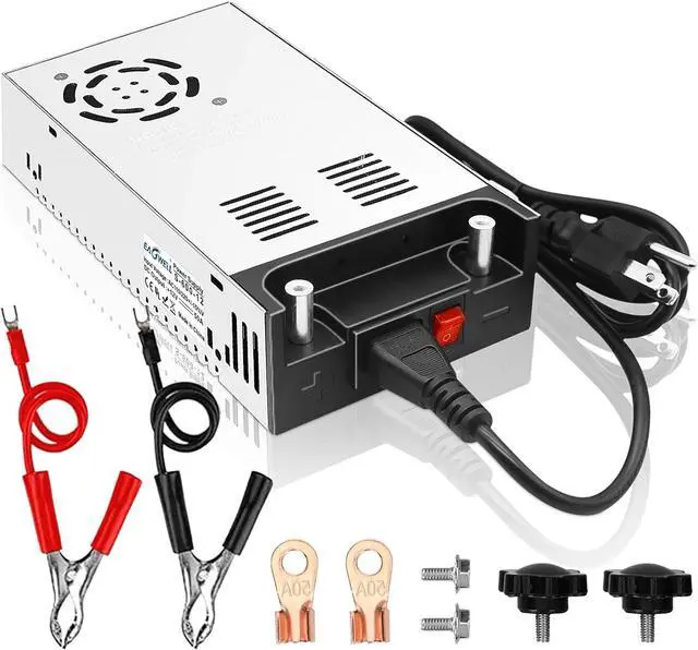Main image of AC to DC Converter 12V Power Supply, Universal SMPS 120V AC to 12V 50A 600W DC Converter Power Supply Transformer Driver Adapter for RV,Pump,LED Strip, LCD Monitor