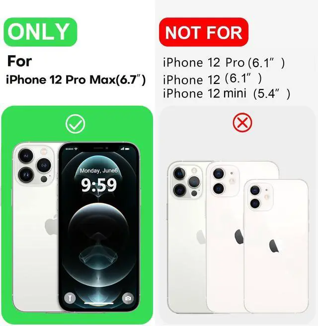 Alt view image 6 of 7 - LOVE 3000 Compatible with iPhone 12 Pro Max Phone Case | Thickening Liquid Silicone | Anti-Scratch Microfiber Lining | Full-Body Duty Heavy Protection Case for iPhone 12 Pro Max Women Girls, White