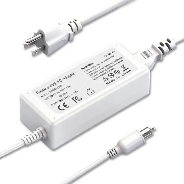 Main image of New 65W Ac Adapter Laptop Charger Compatible with Apple Powerbook iBookG4 iBook G4 Series A1021 M4328 M8943