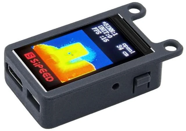 Alt view image 4 of 7 - Sipeed MaixSense A010 RGBD TOF 3D Depth Vision Camera Sensor Module Onboard 32bit RISC-V BL702 144Mhz Processor USB2.0 UART Port Support MCU ROS1 ROS2 (with LCD Screen)