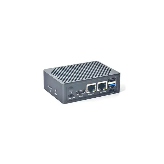 Alt view image 2 of 7 - Firefly AIO-3588S-JD4 8-Core 2.4GHz Rockchip RK3588S 8K AI Single Board Computer with 6Tops NPU WiFi6 Gigabit Ethernet LPDDR4 8GB RAM+64GB eMMC Support Android 12.0 Linux for AIoT Edge Computing