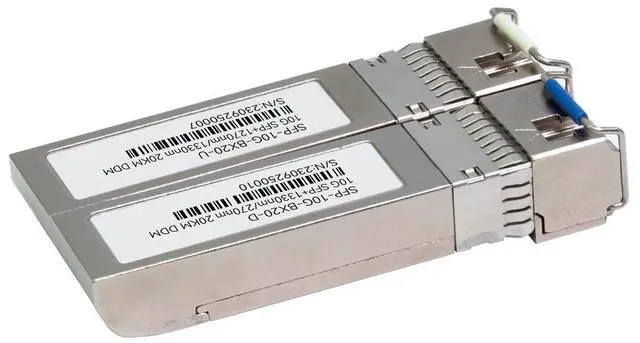 Alt view image 5 of 7 - 10G SFP+ Fibre Module for Banana Pi BPI-R4 OpenWRT Router Borad, 10G BX20 Module - 20KM Transmission, Up to 11.3Gbps Data Links, LC Connector, 2 Pack (10G SFP+ Fibre Module)
