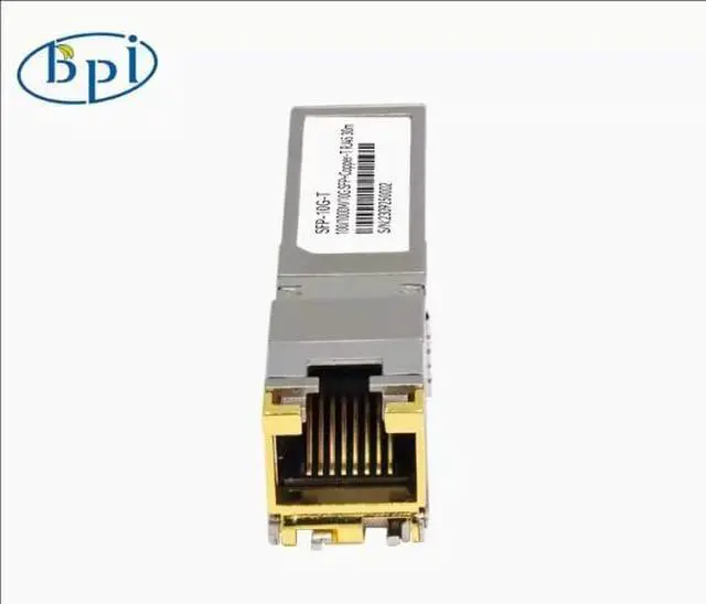 Alt view image 5 of 6 - 10G SFP+ Copper Module for Banana Pi BPI-R4 OpenWRT Router Borad, SFP to RJ45, Compatible with 10Gbase-T/5Gbase-T/2.5Gbase-T/1000base-T Online Port, 1 Pack (10G SFP+ Copper Module)